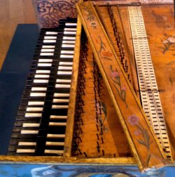 clavier clavecin Issoudun - Agrandir l'image (fenêtre modale)