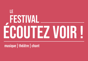 affiche Festival Ecoutez Voir