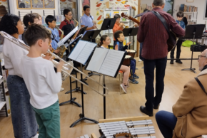 Représentation du Conservatoire à la médiathèque des Trois-Cités