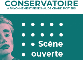 affiche de "Scène ouverte" du conservatoire