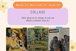 Atelier créatif : affiche en collage