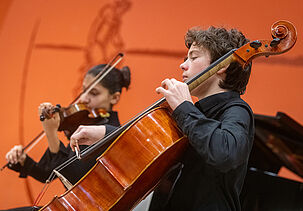 élèves de musique de chambre