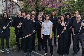 ensemble de clarinettes. Crédit : Marion Dreyer